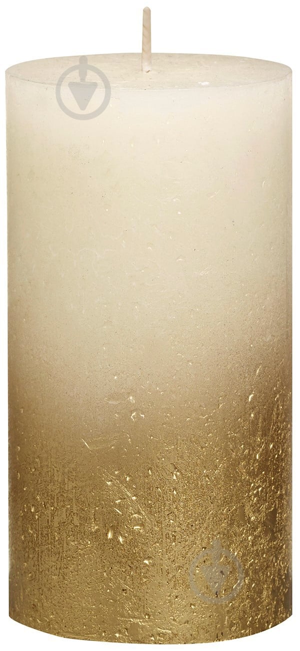 Свеча Рустик кремовая 13х6,8 см Bolsius - фото 1