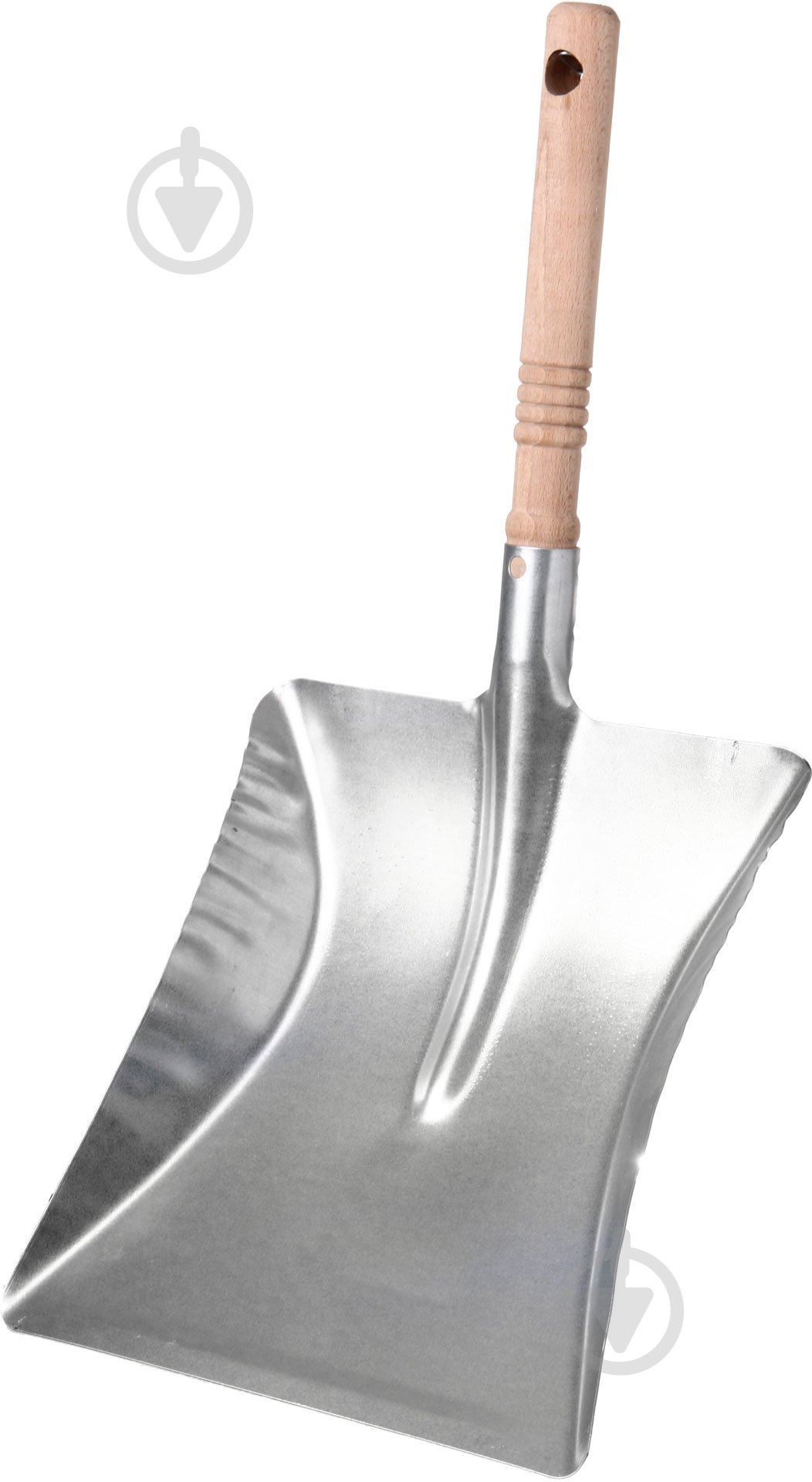 Совок металлический 23 см Nolle 19 см хром - фото 1