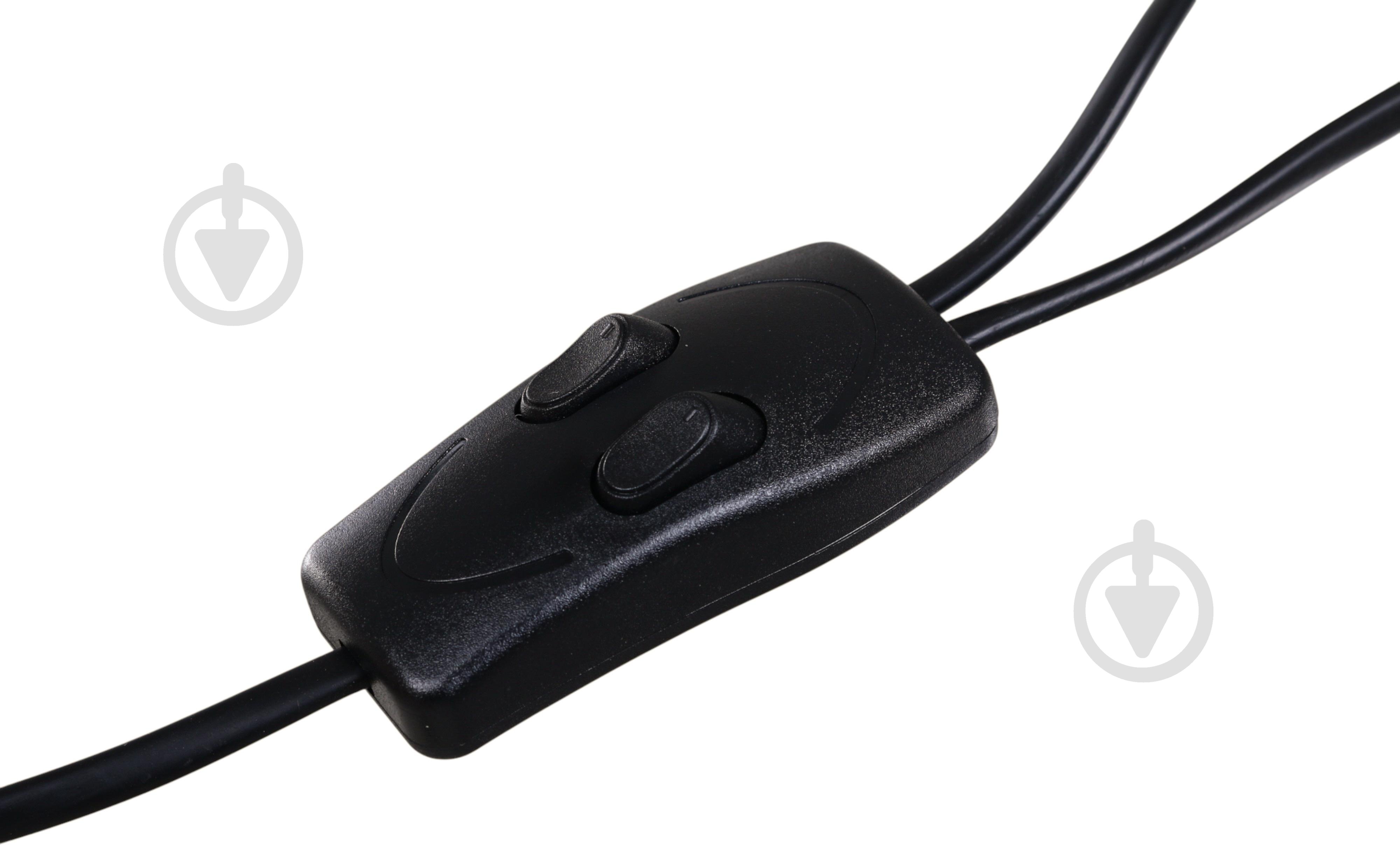 Торшер Sensio Monte-Carlo 60 Вт E27 черный с белым ALPL-TN028BL - фото 12