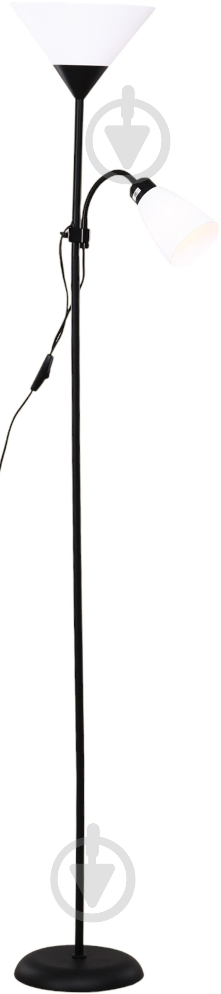 Торшер Sensio Monte-Carlo 60 Вт E27 черный с белым ALPL-TN028BL - фото 3