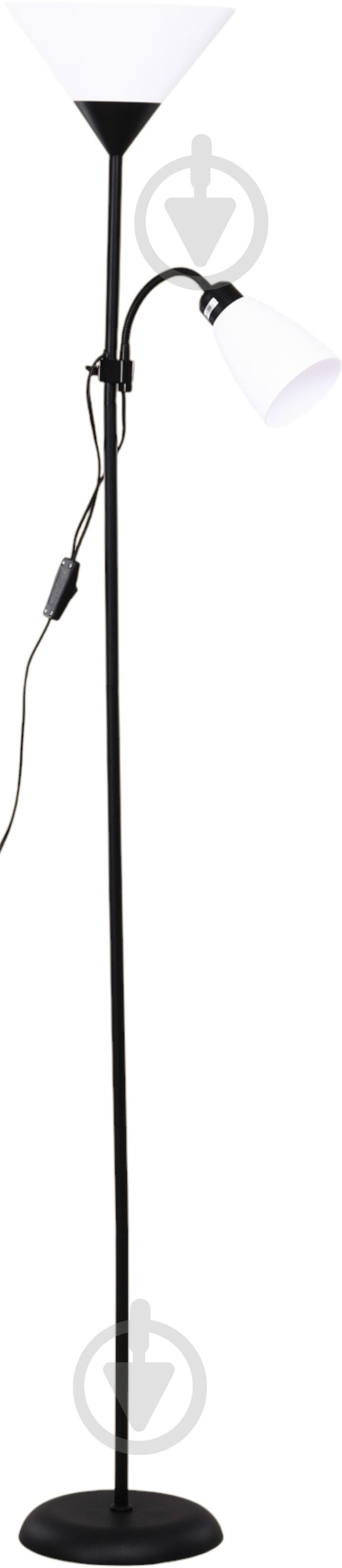 Торшер Sensio Monte-Carlo 60 Вт E27 черный с белым ALPL-TN028BL - фото 2