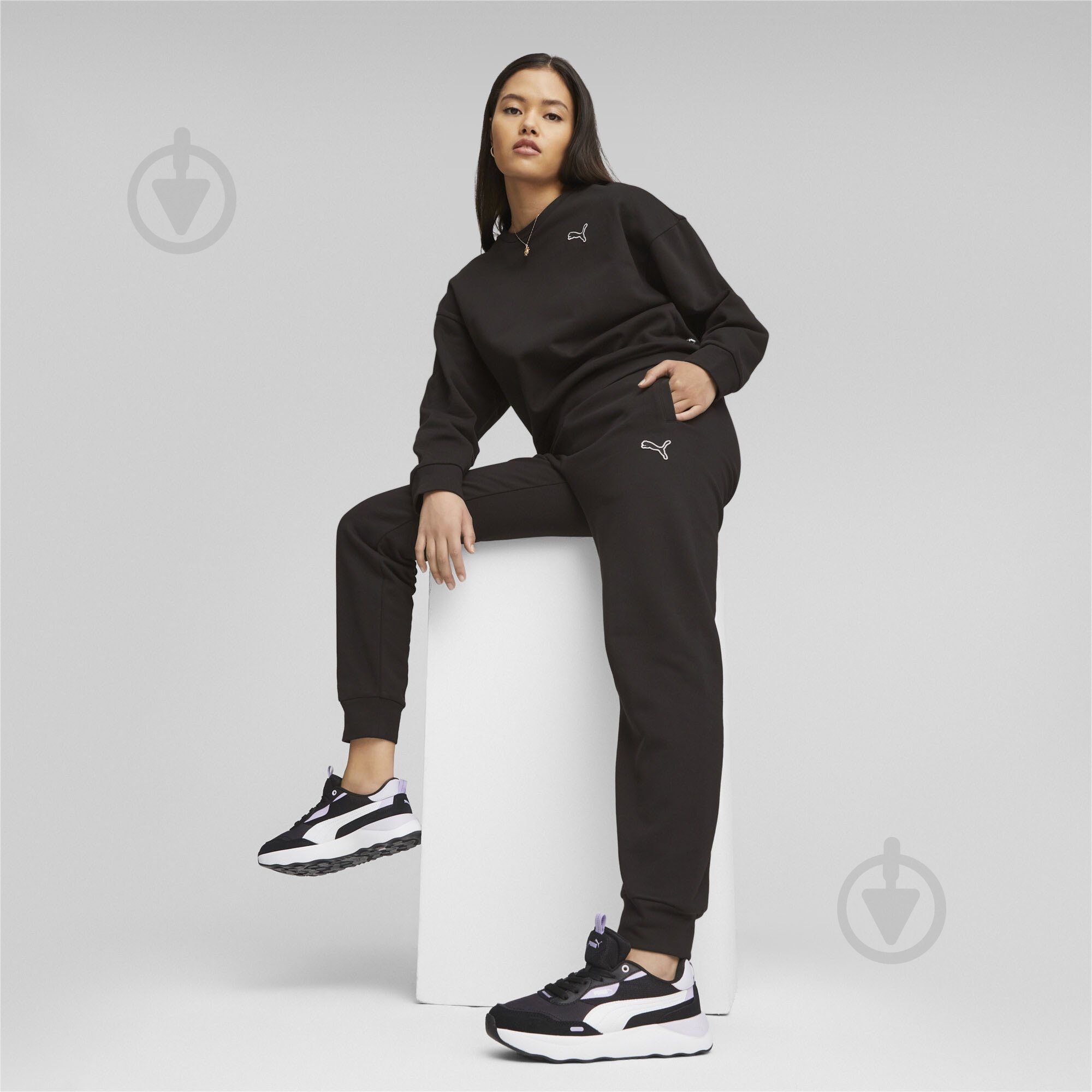 Брюки Puma BETTER ESSENTIALS PANTS CL FL 67680501 р. XS черный - фото 4