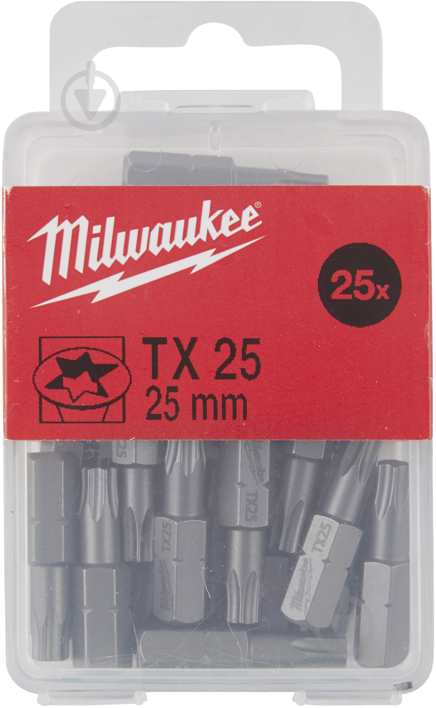 Бита Milwaukee Torx 25 шт. 4932399597 - фото 1