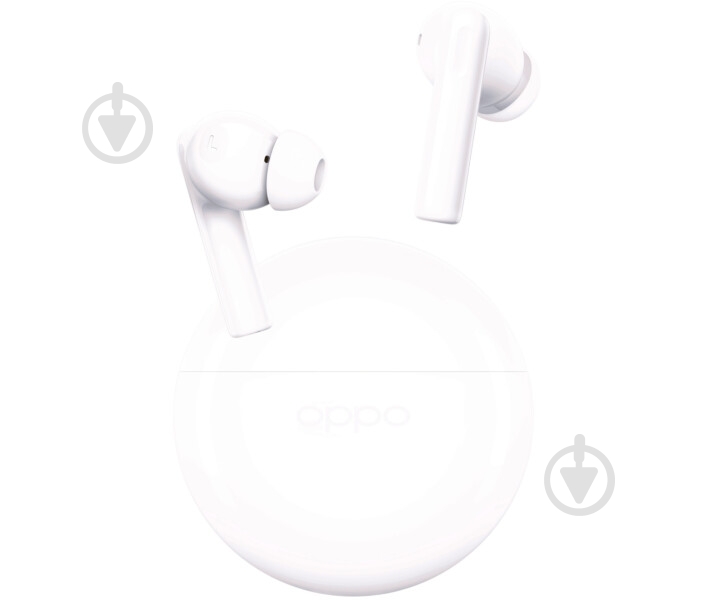 Bluetooth-гарнітура OPPO Enco Buds 2 white (ETE41 MOONLIGHT) - фото 4