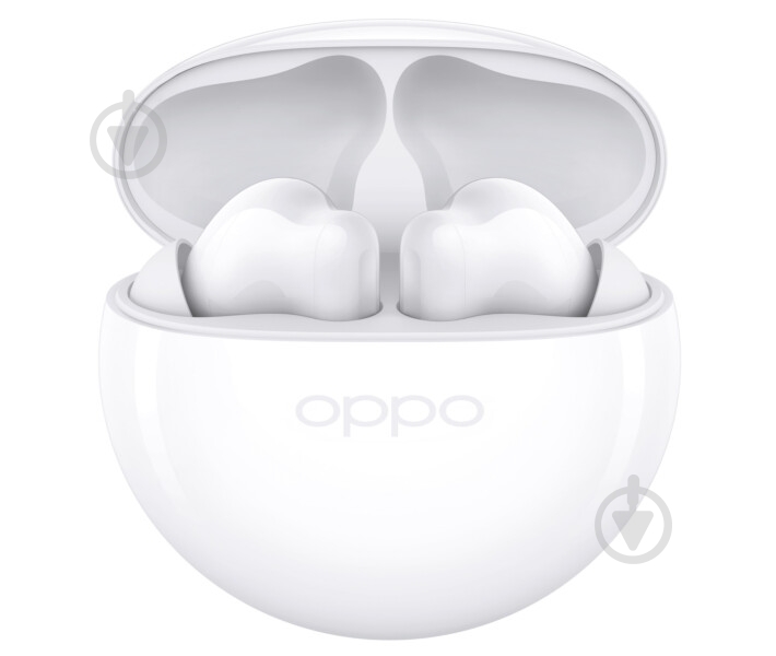Bluetooth-гарнітура OPPO Enco Buds 2 white (ETE41 MOONLIGHT) - фото 1