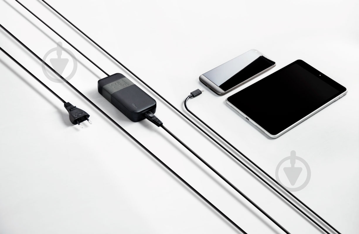 Зарядное устройство Trust Moda Universal 60W USB-C Charger (21478) - фото 5 Зарядное устройство Trust Moda Universal 60W USB-C Charger (21478) - фото 5
