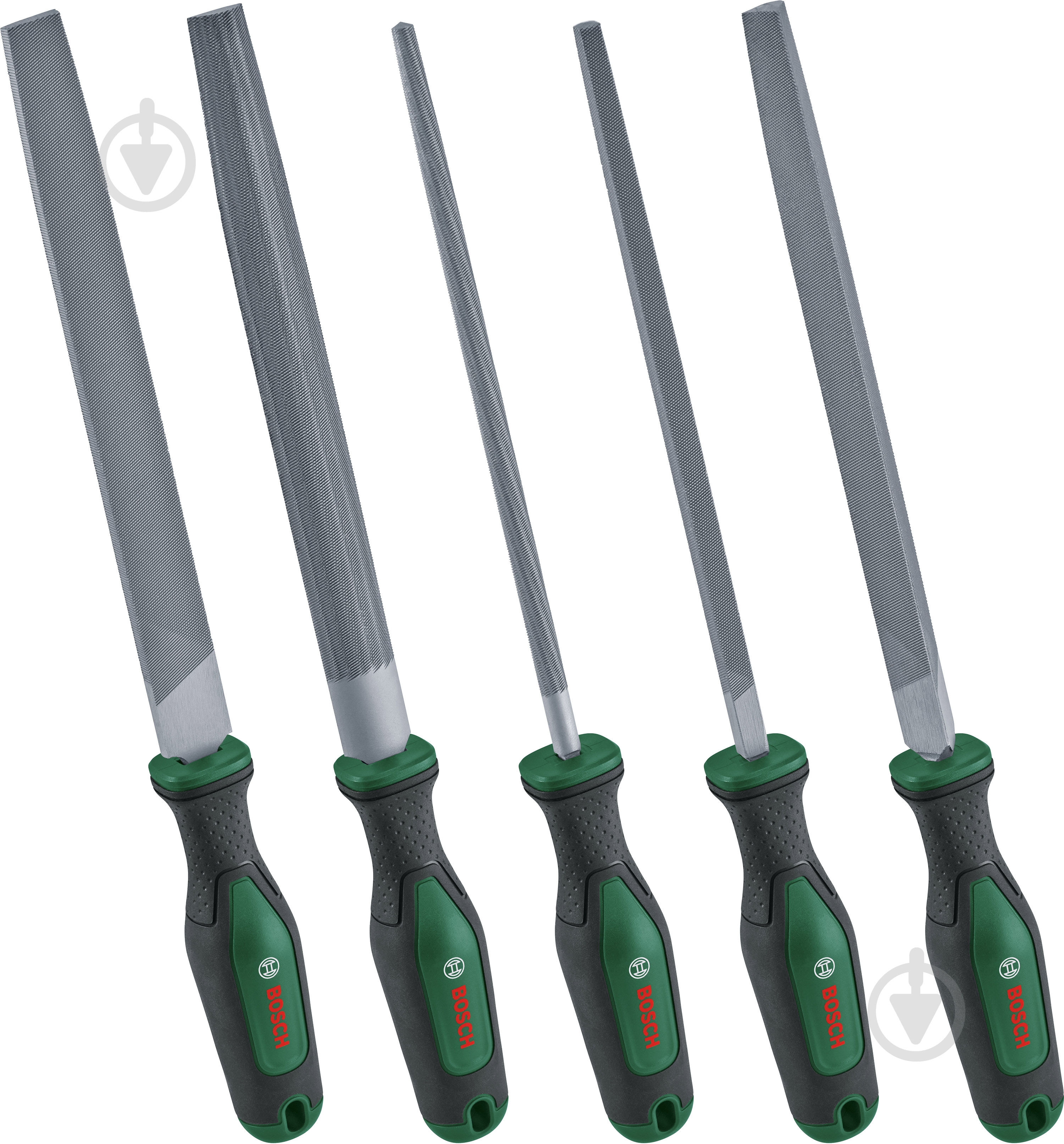 Набор напильников Bosch 5 шт. 1600A02ZB0 - фото 1