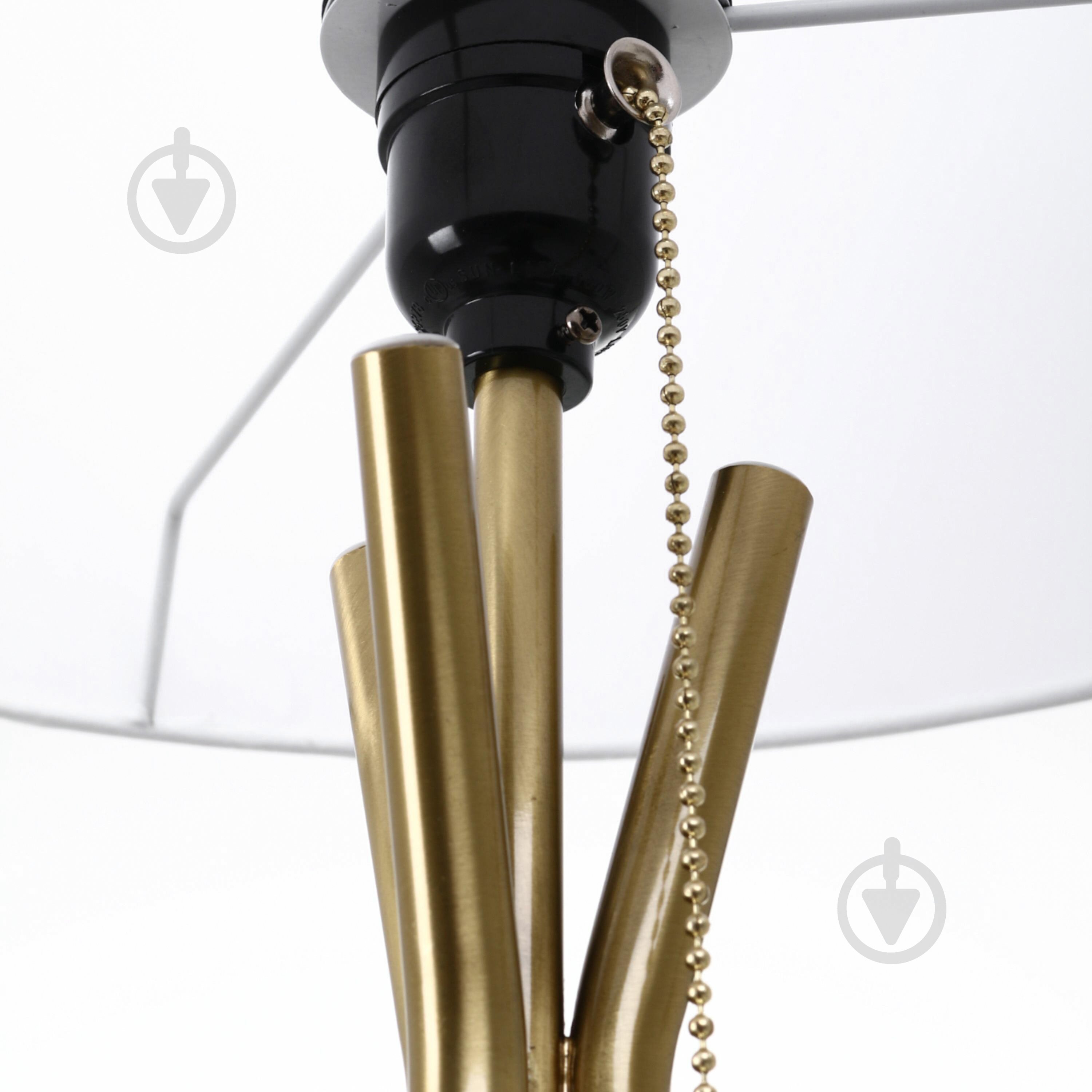 Торшер Sensio Tourelles 40 Вт E27 белый/золото ALPL-TN137F-W - фото 4