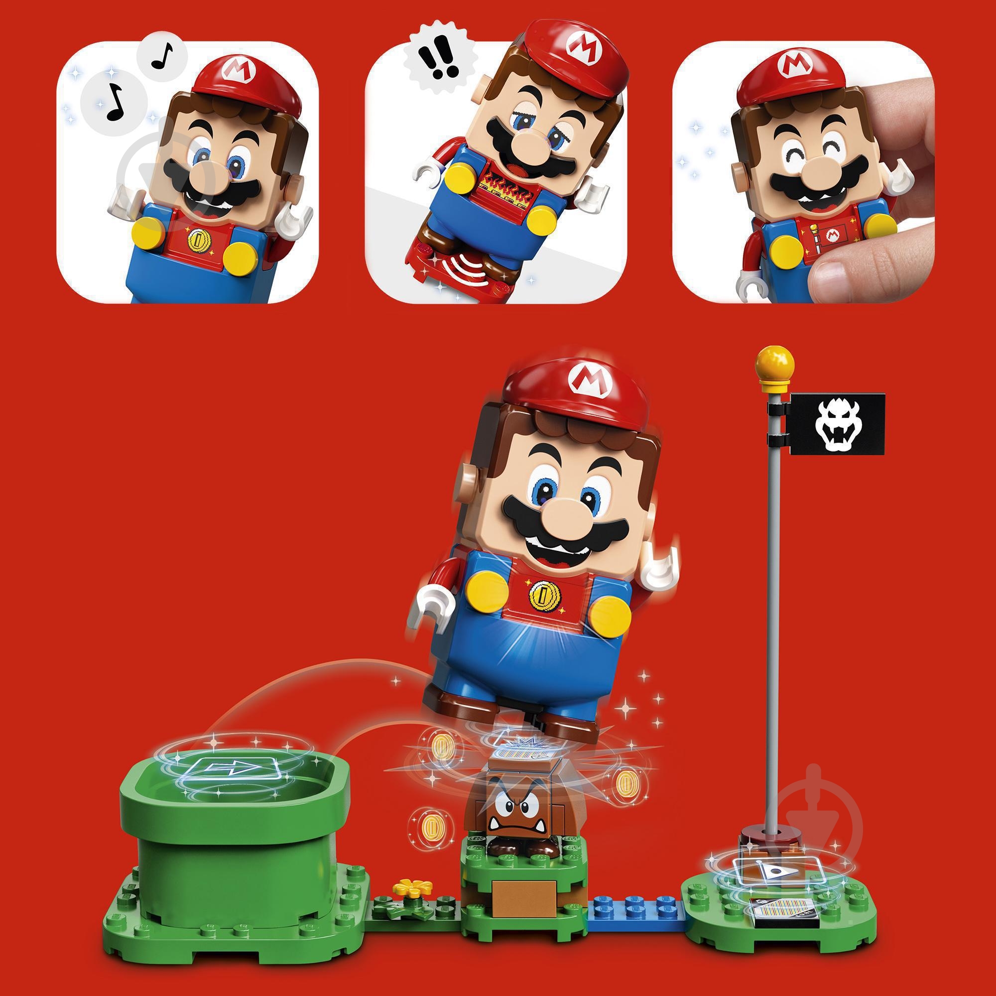 Конструктор LEGO Super Mario Пригоди з Маріо. Стартовий набір 71360 - фото 10