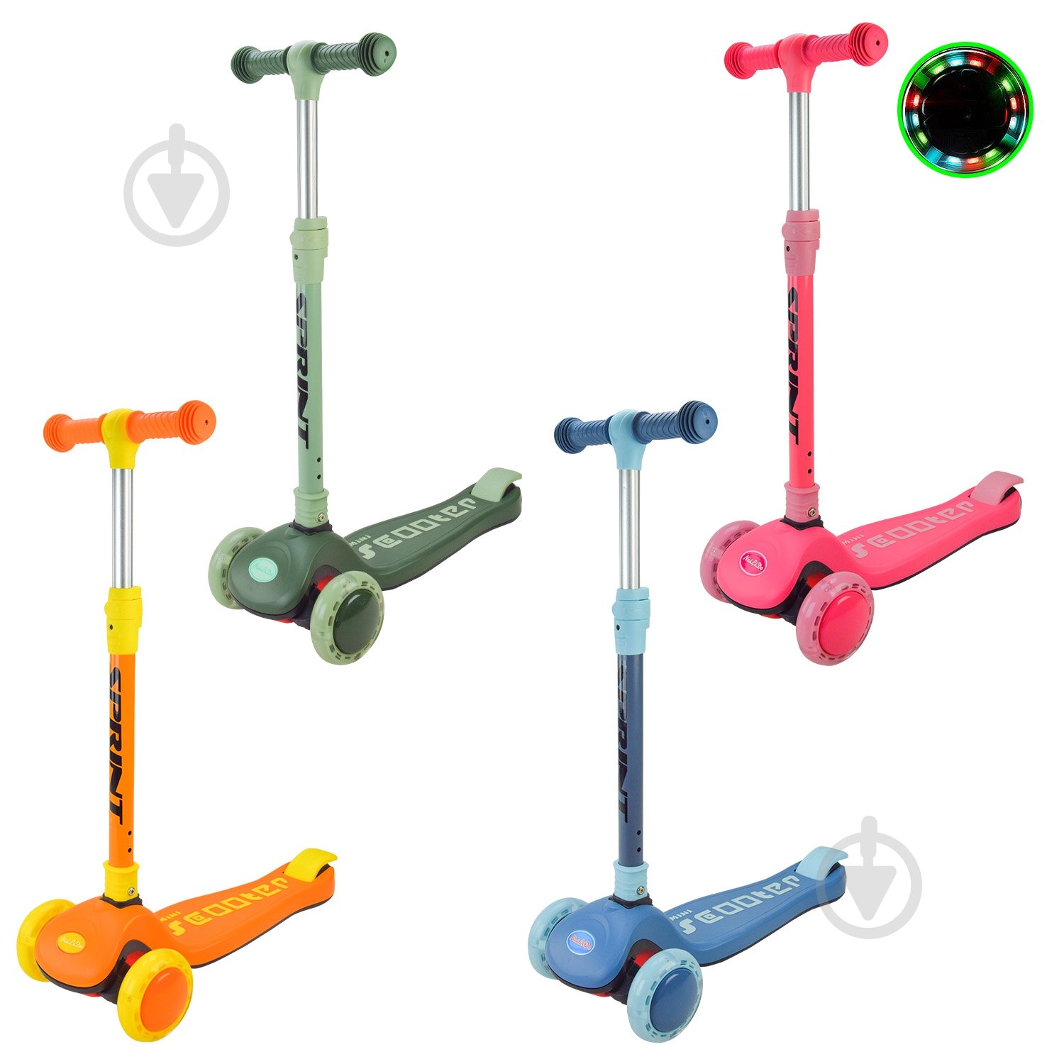 Самокат Shantou в ассортименте SC2421 - фото 1 Самокат Shantou в ассортименте SC2421 - фото 1