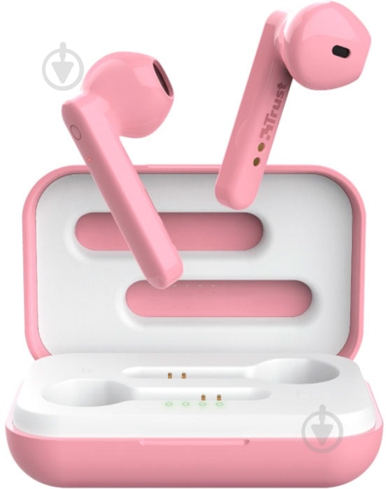 Наушники Trust Primo Touch True Wireless Mic pink (23782) - фото 4