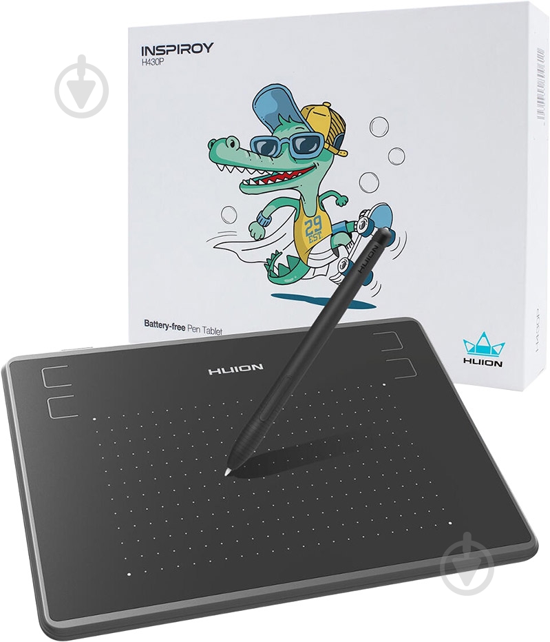 Планшет графічний Huion Inspiroy H430P - фото 7