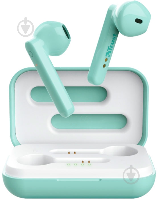 Наушники Trust Primo Touch True Wireless Mic Mint (23781) - фото 4