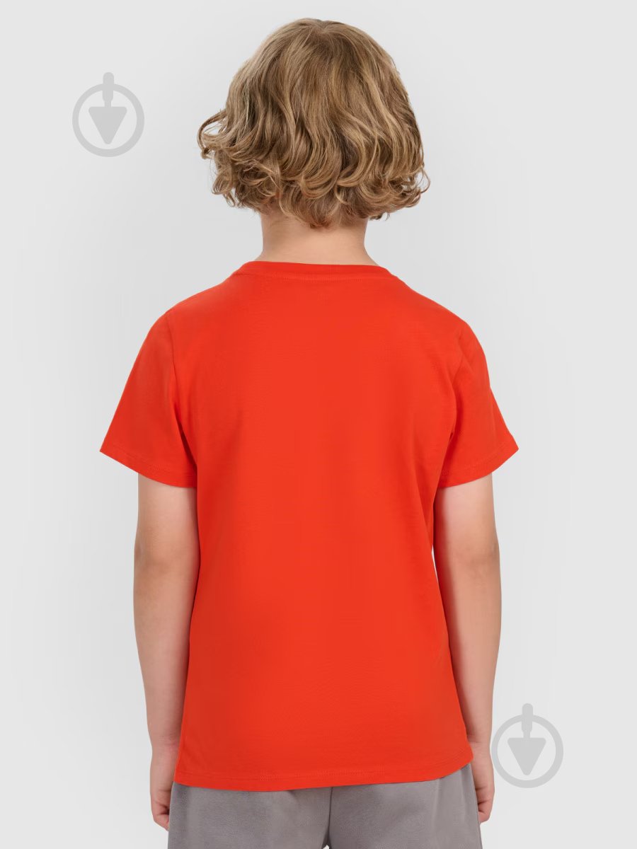 Футболка 4F TSHIRT M2417 4FJWAW25TTSHM2417-62S р.140 помаранчевий - фото 2