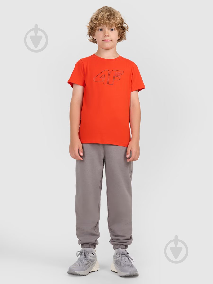 Футболка 4F TSHIRT M2417 4FJWAW25TTSHM2417-62S р.140 помаранчевий - фото 5