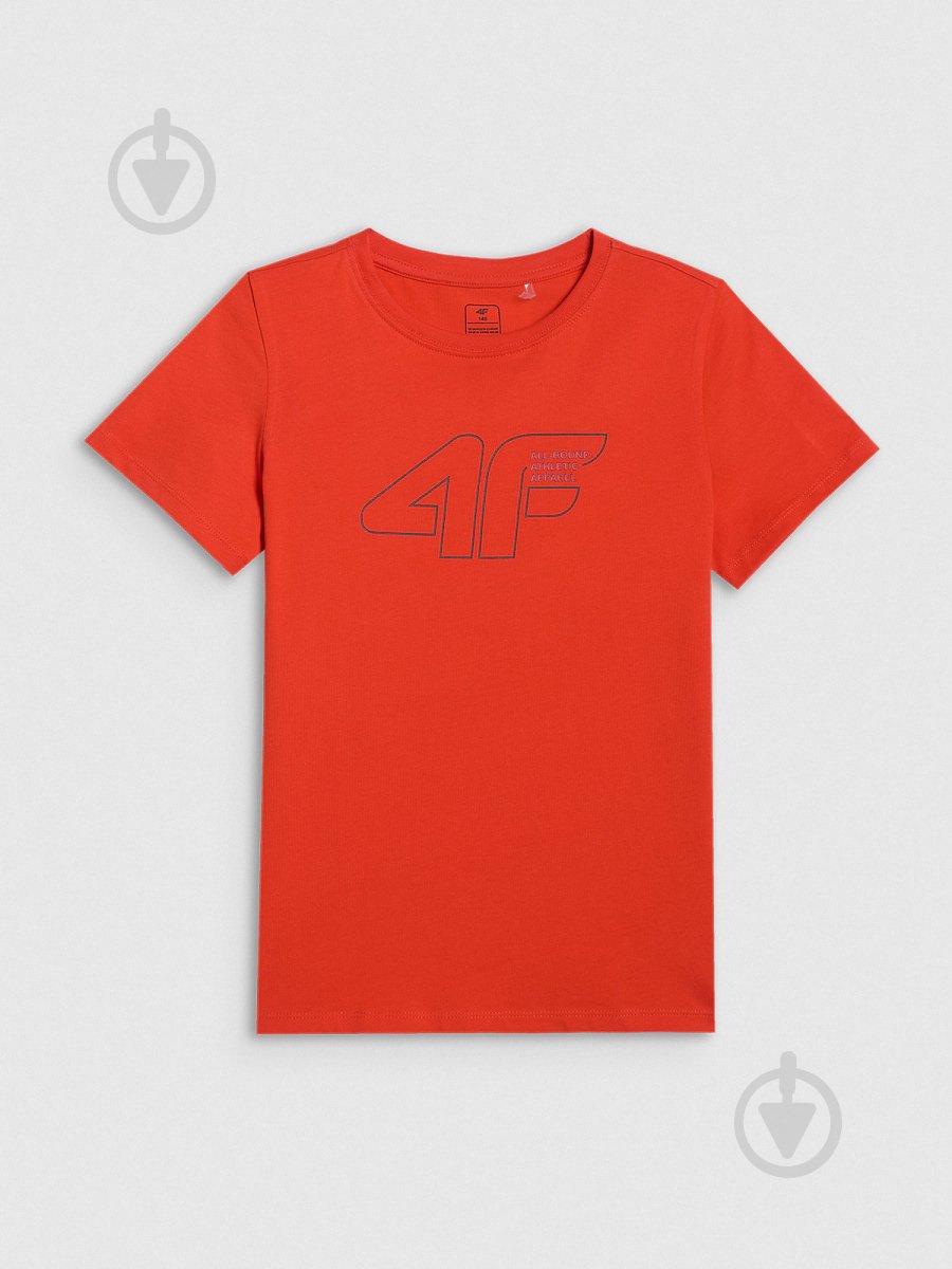 Футболка 4F TSHIRT M2417 4FJWAW25TTSHM2417-62S р.140 помаранчевий - фото 6