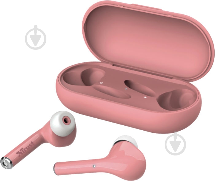 Наушники Trust Nika Touch True Wireless Mic pink (23704) - фото 3