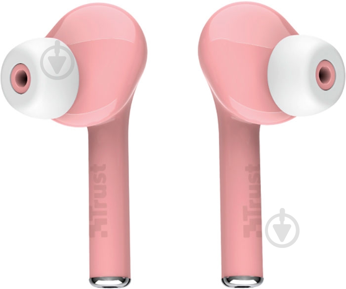 Наушники Trust Nika Touch True Wireless Mic pink (23704) - фото 5