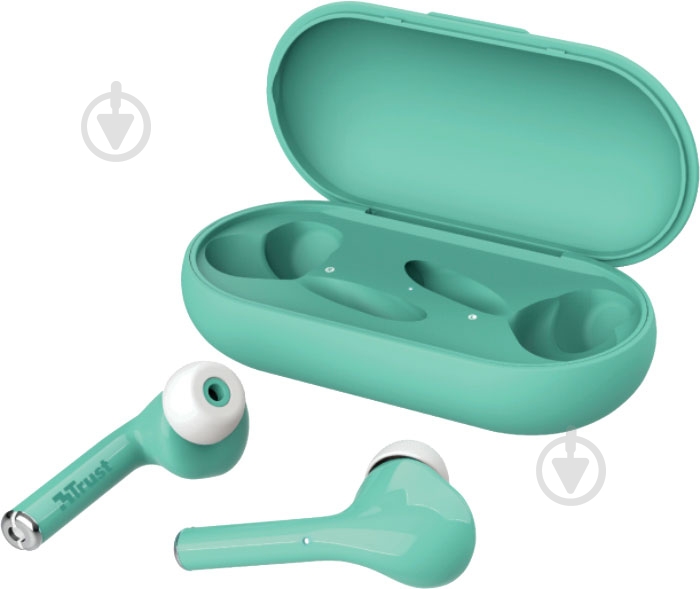 Наушники Trust Nika Touch True Wireless Mic Mint (23703) - фото 2