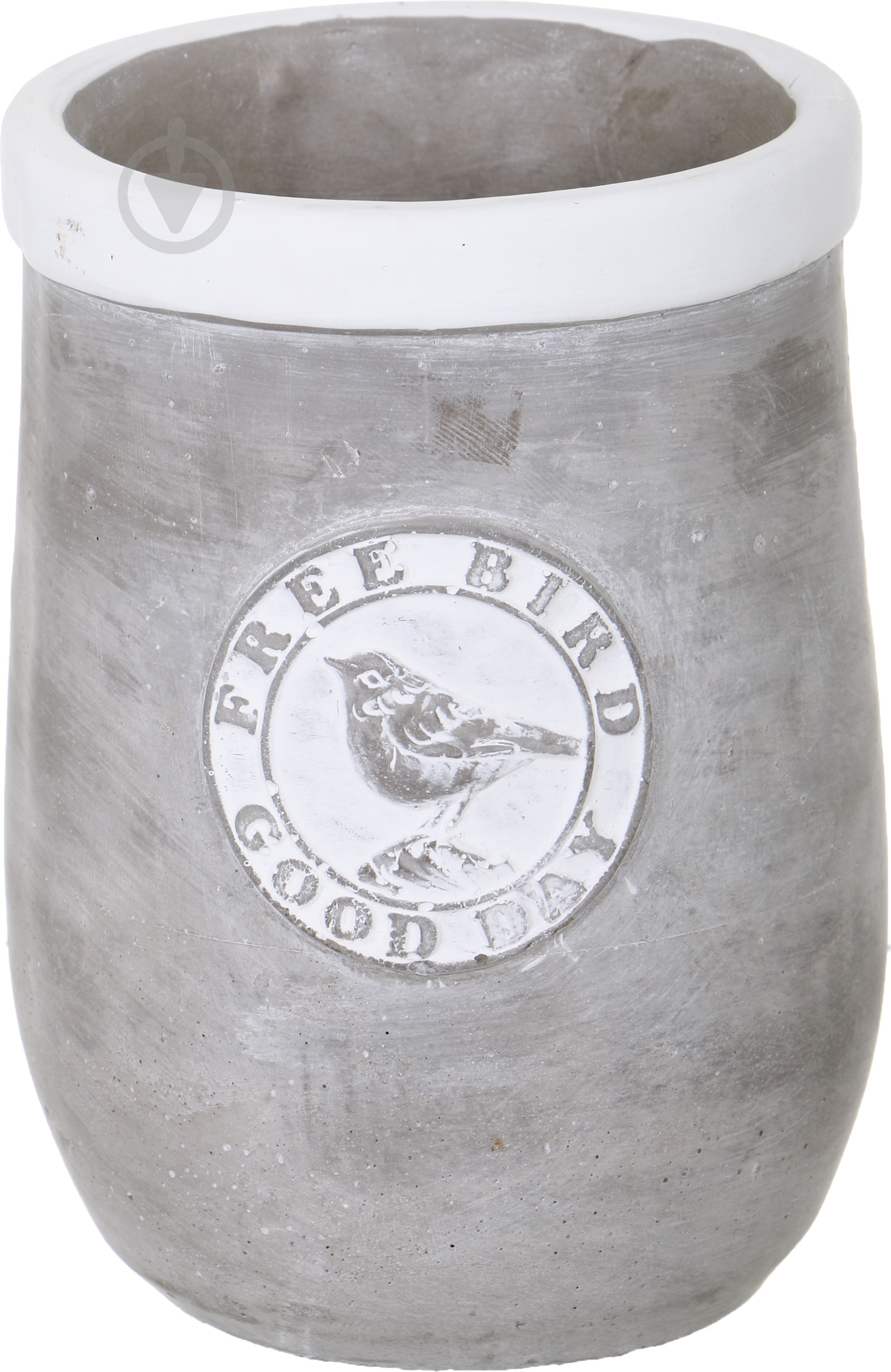 Ваза стеклянная Luna Bird 13,8х18,7 см 18,7 см серая - фото 1 Ваза стеклянная Luna Bird 13,8х18,7 см 18,7 см серая - фото 1