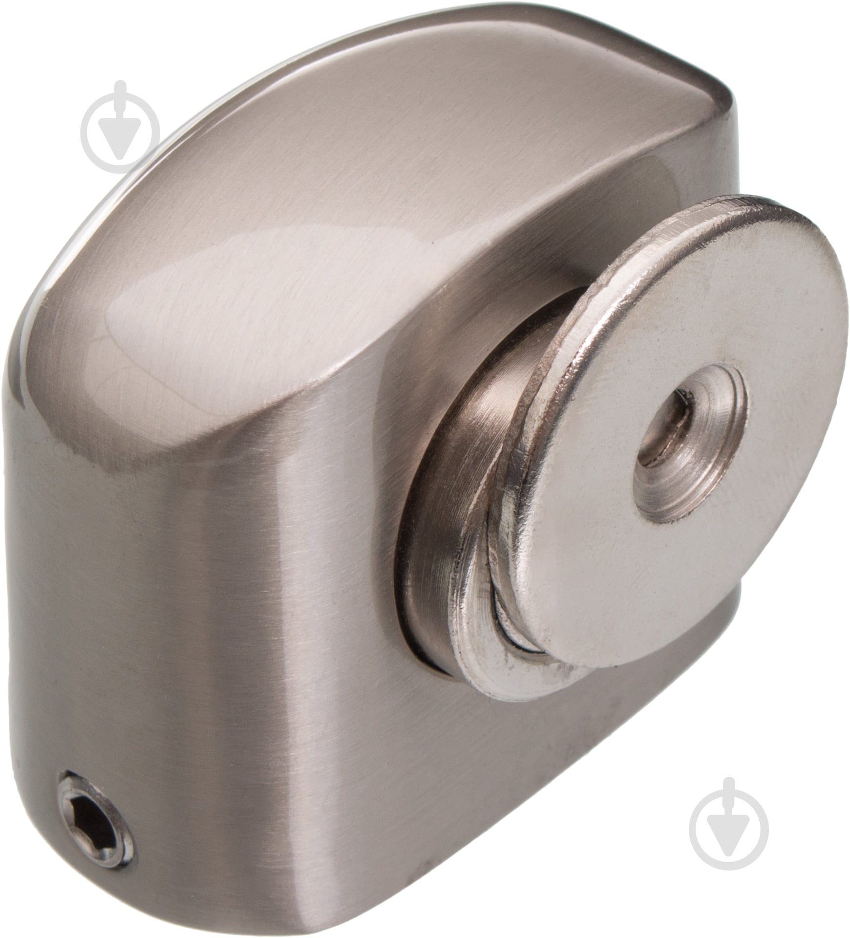 Стопор дверной RDA DS006 магнитный матовый никель - фото 2