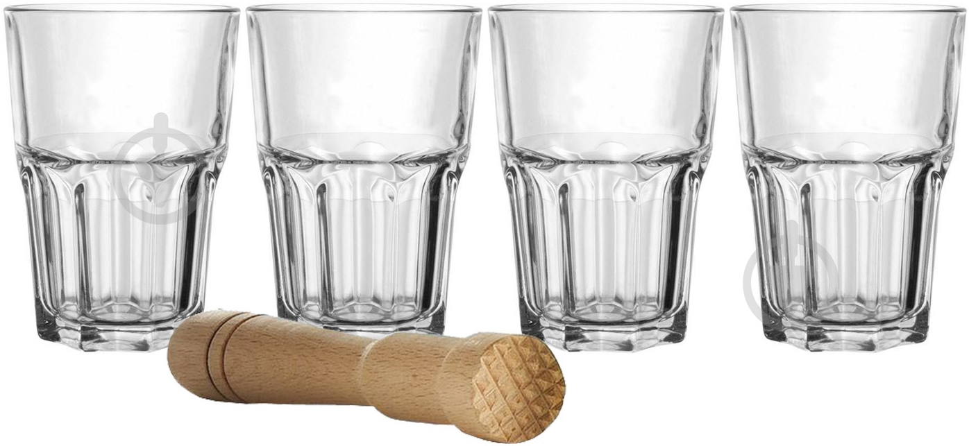 Набор для коктейлей Luminarc Mojito 400 мл 5 шт. - фото 1