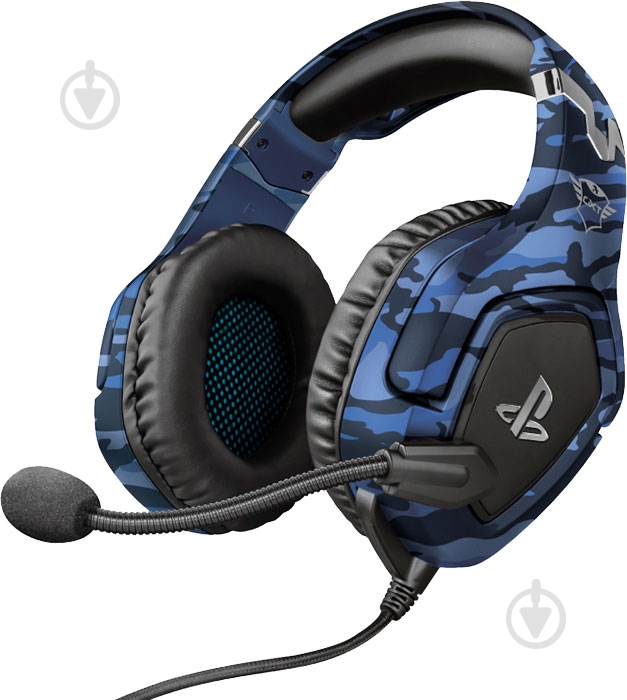 Гарнитура Trust GXT 488 FORZE-B PS4 blue (23532) - фото 1