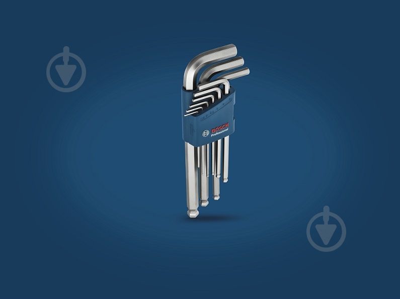 Набор ключей шестигранных Bosch Professional 9 шт. 1600A01TH5 - фото 3