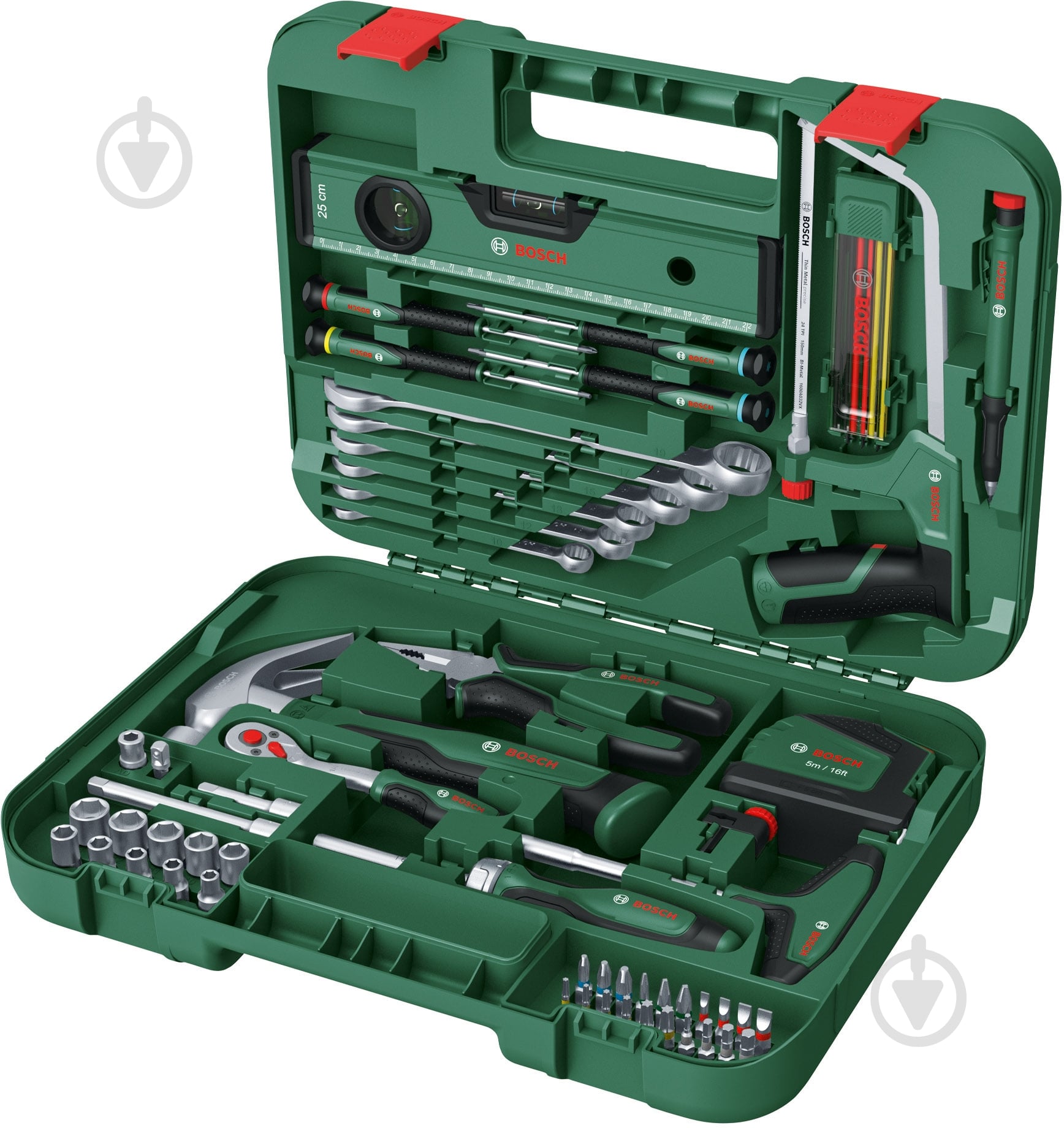 ᐉ Набор ручного инструмента Bosch 64 шт. 1600A02ZB3 • Купить в