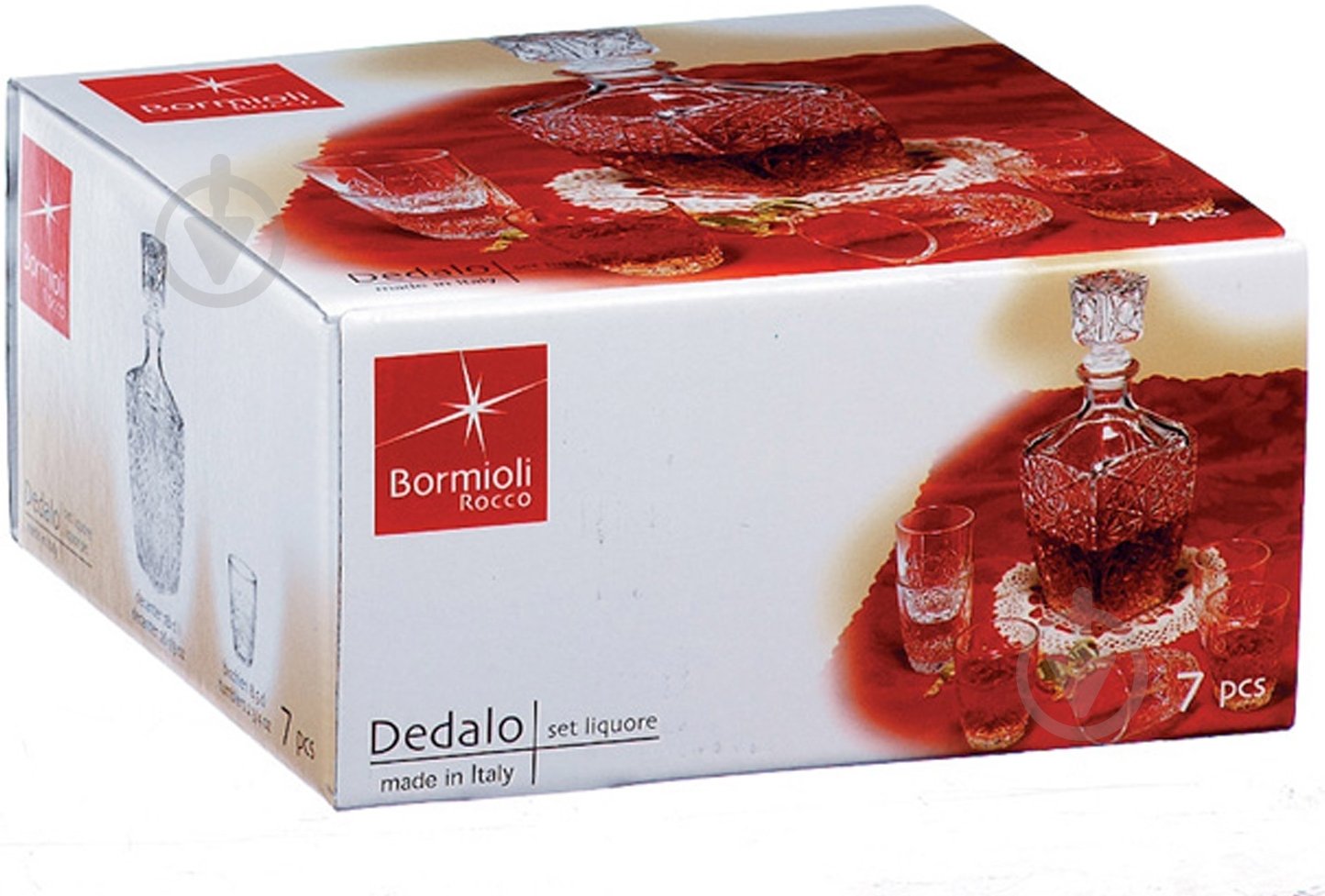 Набор для виски Bormioli Rocco Dedalo - фото 4 Набор для виски Bormioli Rocco Dedalo - фото 4