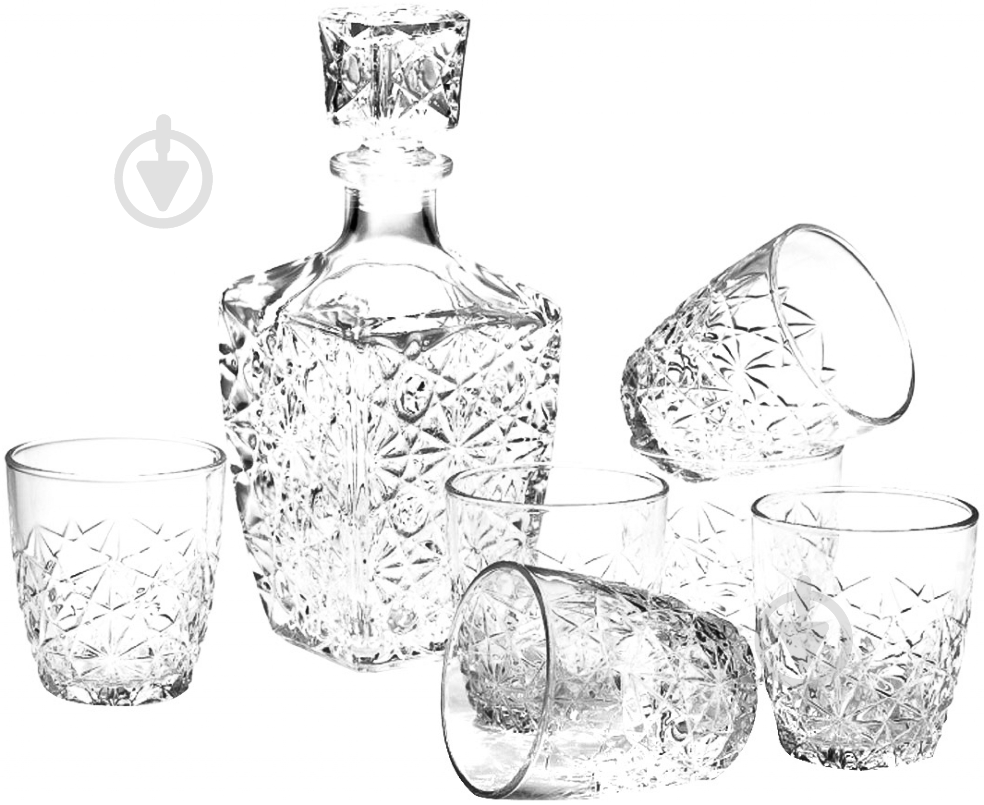 Набор для ликера Bormioli Rocco Dedalo - фото 1