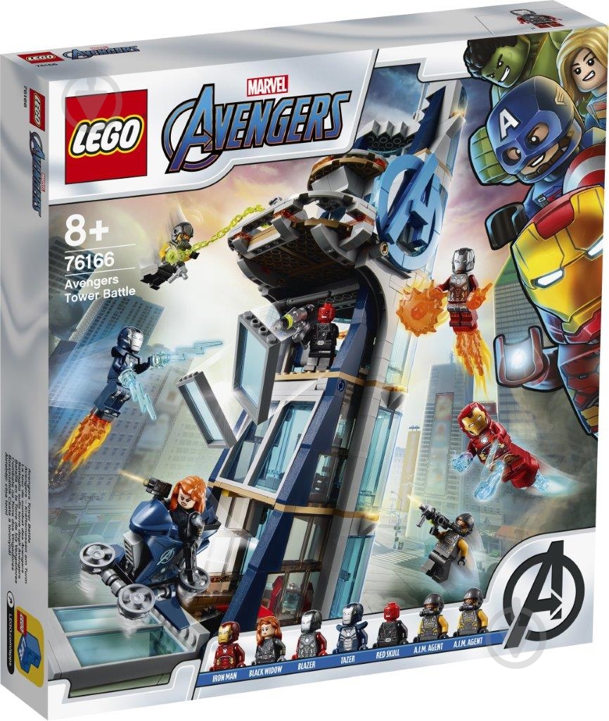 Конструктор LEGO Super Heroes Marvel Бій у вежі Месників 76166 - фото 3 Конструктор LEGO Super Heroes Marvel Бій у вежі Месників 76166 - фото 3
