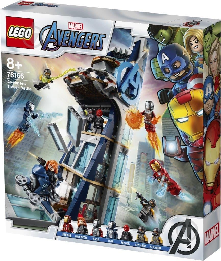 Конструктор LEGO Super Heroes Marvel Бій у вежі Месників 76166 - фото 11 Конструктор LEGO Super Heroes Marvel Бій у вежі Месників 76166 - фото 11