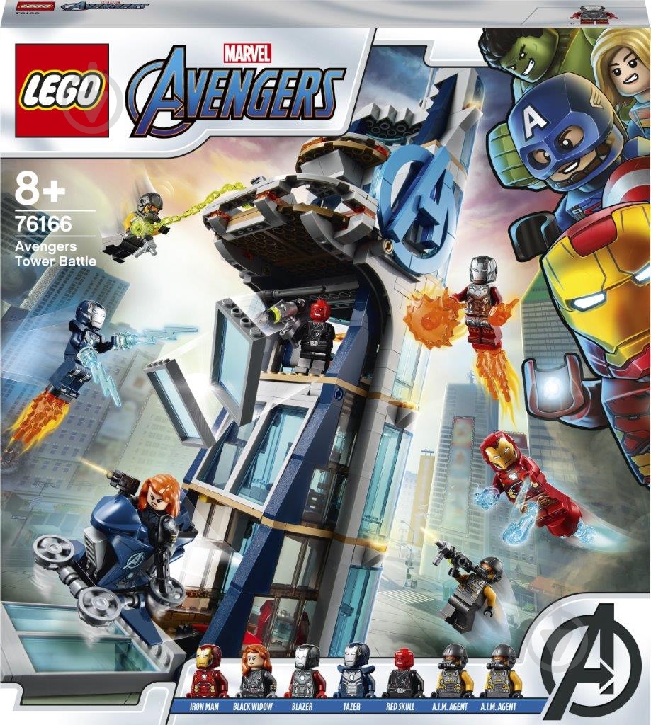 Конструктор LEGO Super Heroes Marvel Бій у вежі Месників 76166 - фото 1 Конструктор LEGO Super Heroes Marvel Бій у вежі Месників 76166 - фото 1