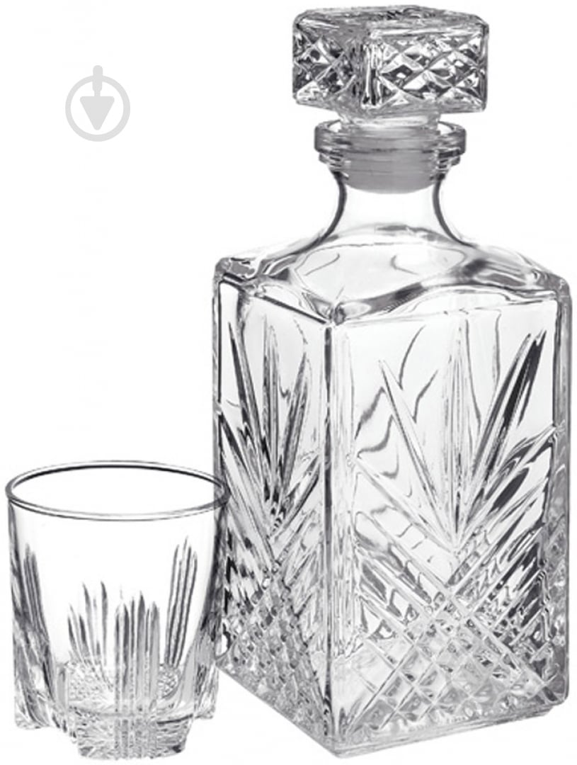 Набір для віскі Bormioli Rocco Selecta 7 предметів - фото 1 Набір для віскі Bormioli Rocco Selecta 7 предметів - фото 1