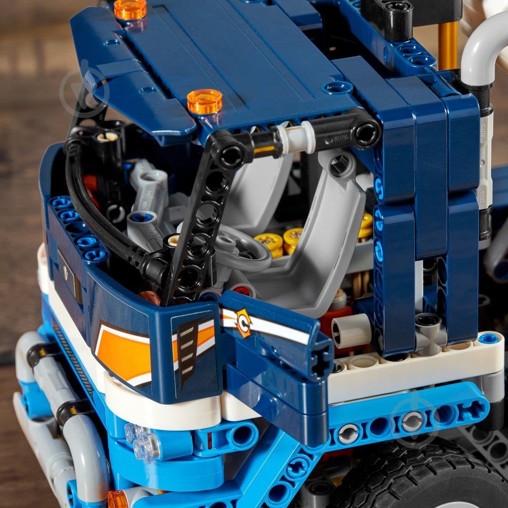 Конструктор LEGO Technic Бетономешалка 42112 - фото 6 Конструктор LEGO Technic Бетономешалка 42112 - фото 6