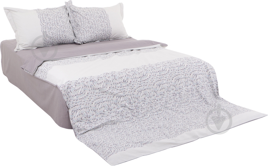 Комплект постельного белья Lily 2,0 бело-фиолетовый La Nuit - фото 1