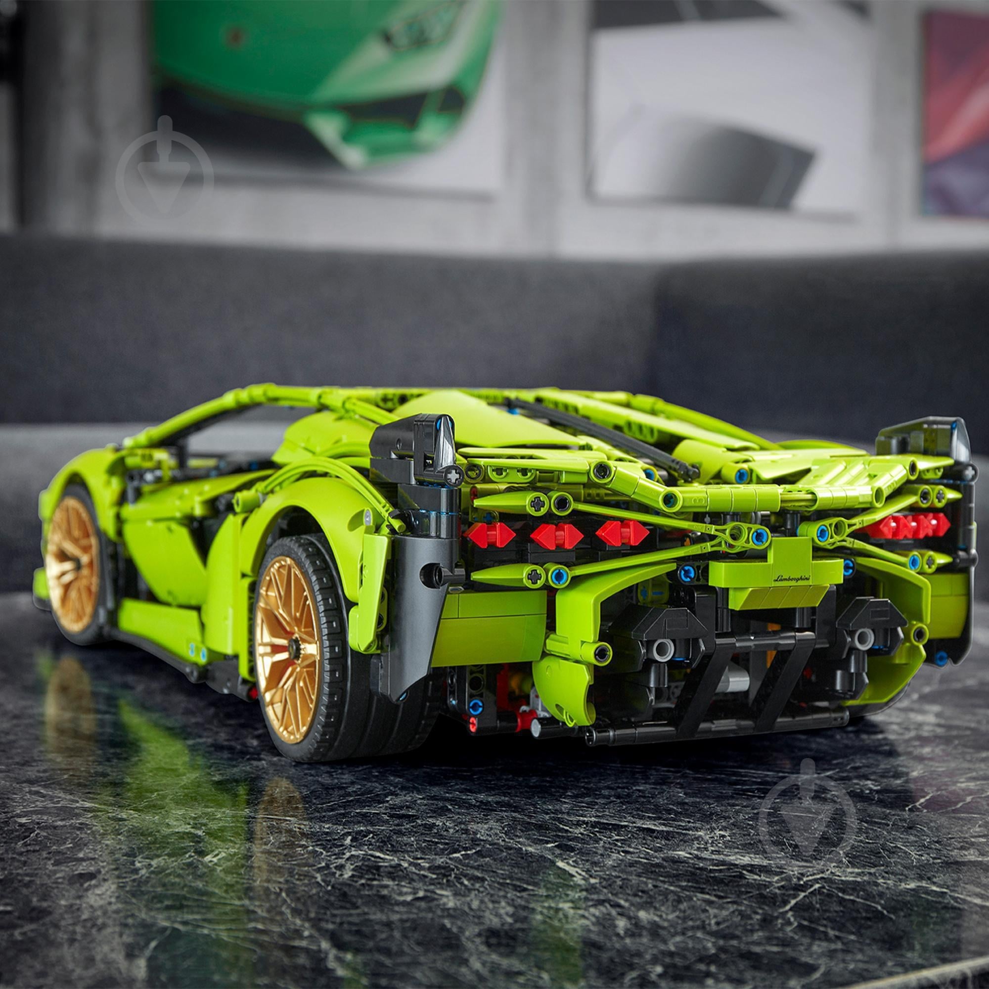 Конструктор LEGO Technic Lamborghini Sian FKP 37 42115 - фото 6
