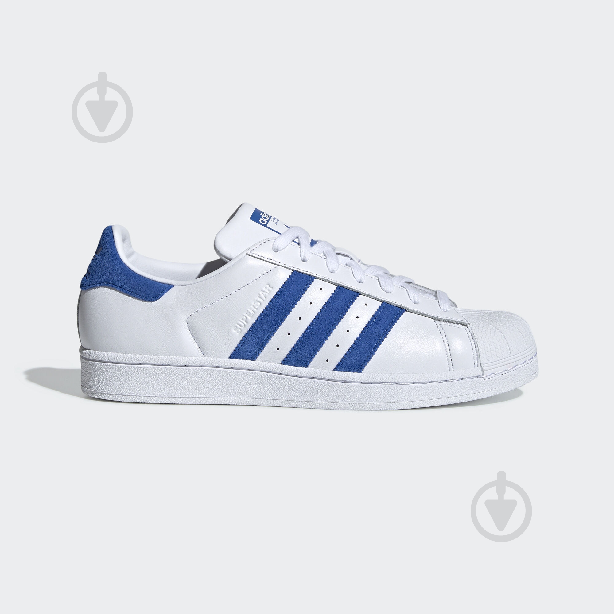 Кроссовки мужские зимние Adidas SUPERSTAR EE4474 р.47 1/3 белые - фото 1