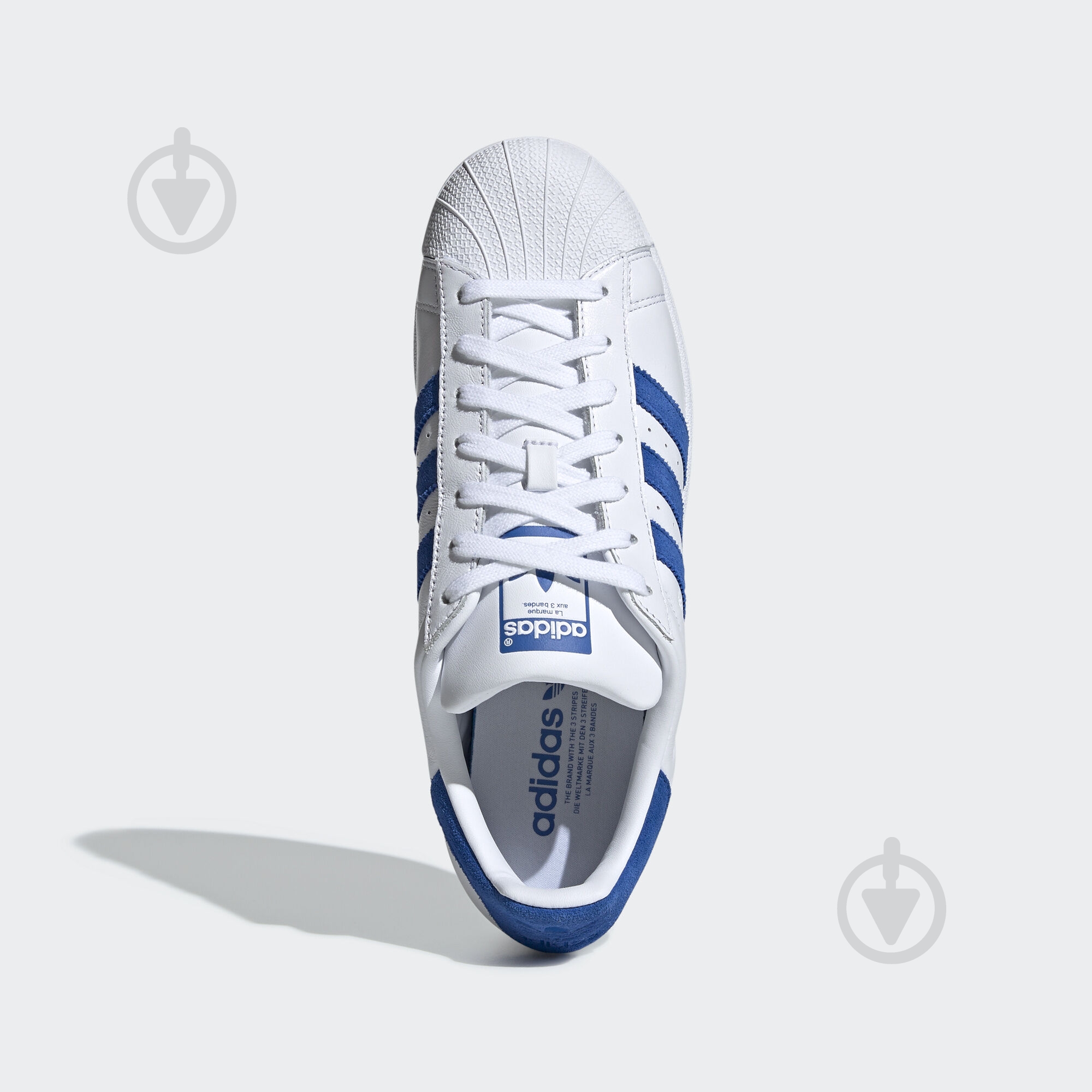 Кроссовки мужские зимние Adidas SUPERSTAR EE4474 р.47 1/3 белые - фото 12