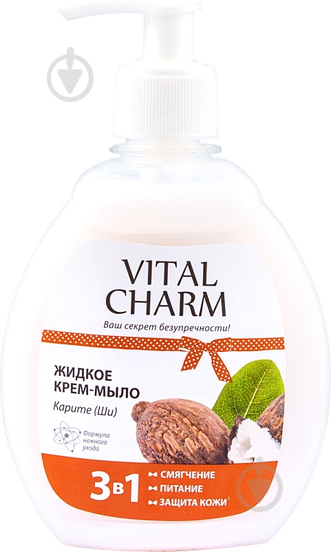 Крем-мыло Vital Charm Карите 300 мл - фото 1