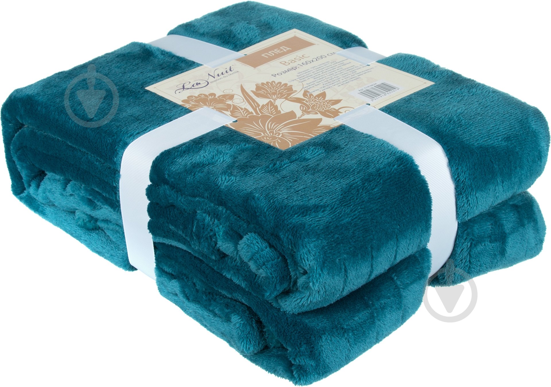 Плед Basic navy 160x200 см синий La Nuit - фото 3