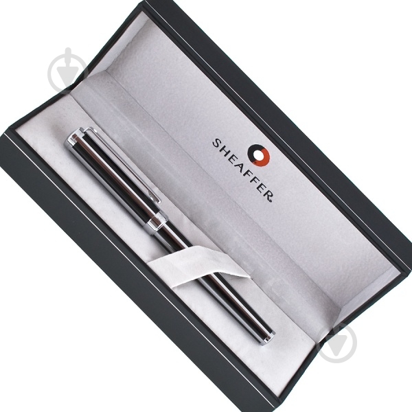 Ручка перова Sheaffer Intensity Jet Black Striped Sh923304 - фото 4