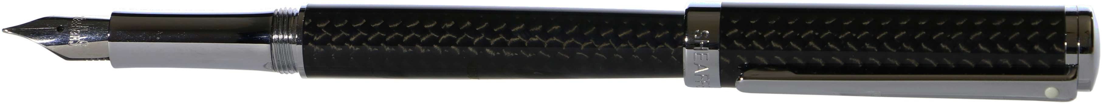 Ручка перьевая Sheaffer Intensity М карбон хром - фото 1 Ручка перьевая Sheaffer Intensity М карбон хром - фото 1