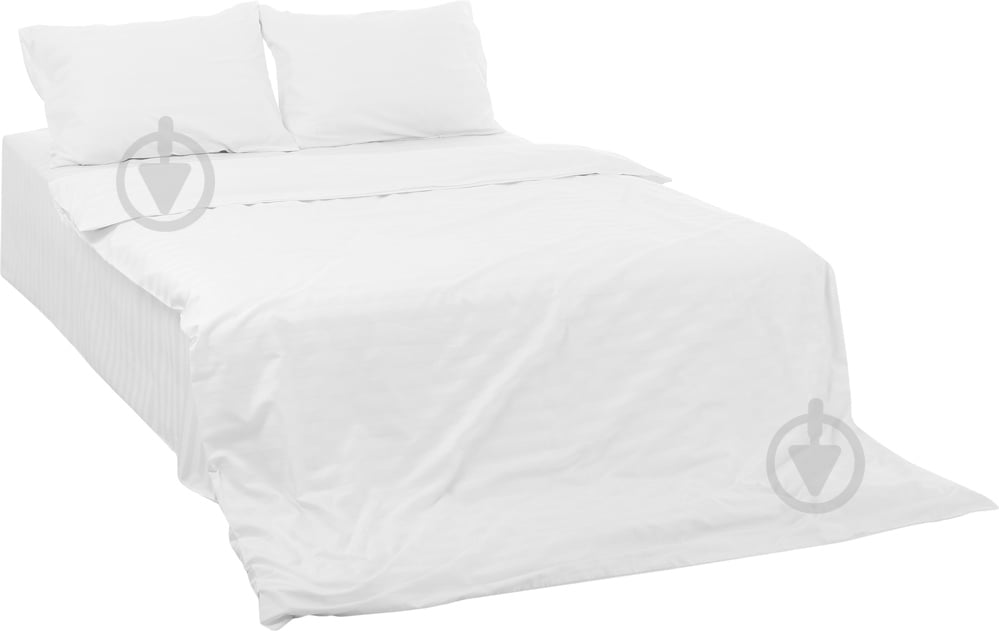 Комплект постельного белья полуторный евро белый Блакіт - фото 1