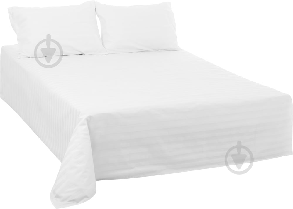 Комплект постельного белья полуторный евро белый Блакіт - фото 2