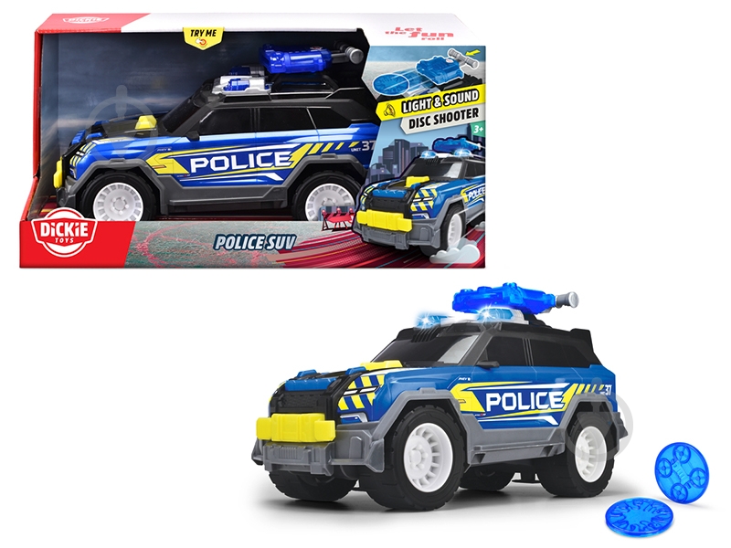 Автомобиль Dickie Toys Полиция 3306022 - фото 1