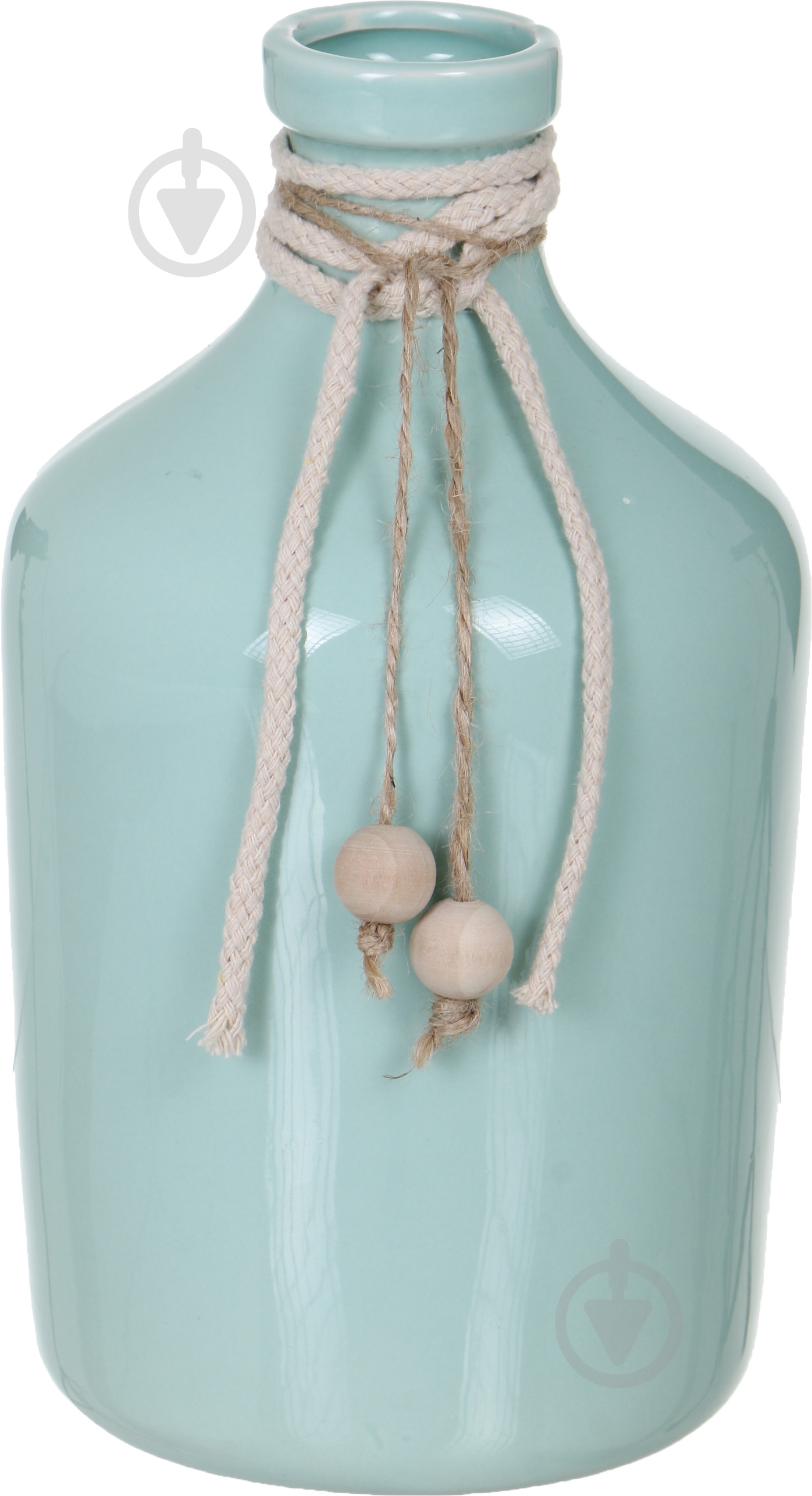 Ваза керамическая Luna Maria 14,5х24,5 см 24,5 см голубая - фото 1 Ваза керамическая Luna Maria 14,5х24,5 см 24,5 см голубая - фото 1