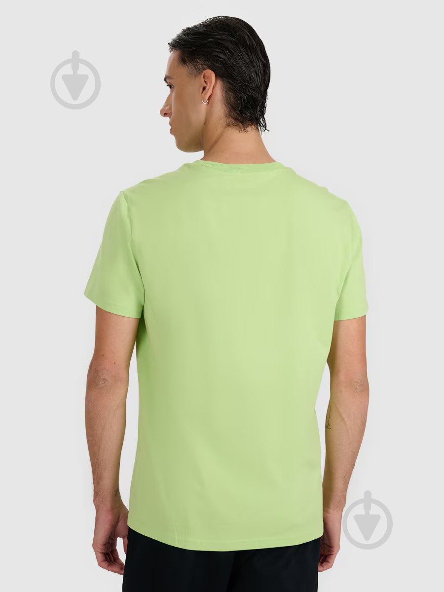 Футболка 4F TSHIRT M3128 4FWAW25TTSHM3128-42S р.L зелений - фото 2 Футболка 4F TSHIRT M3128 4FWAW25TTSHM3128-42S р.L зелений - фото 2