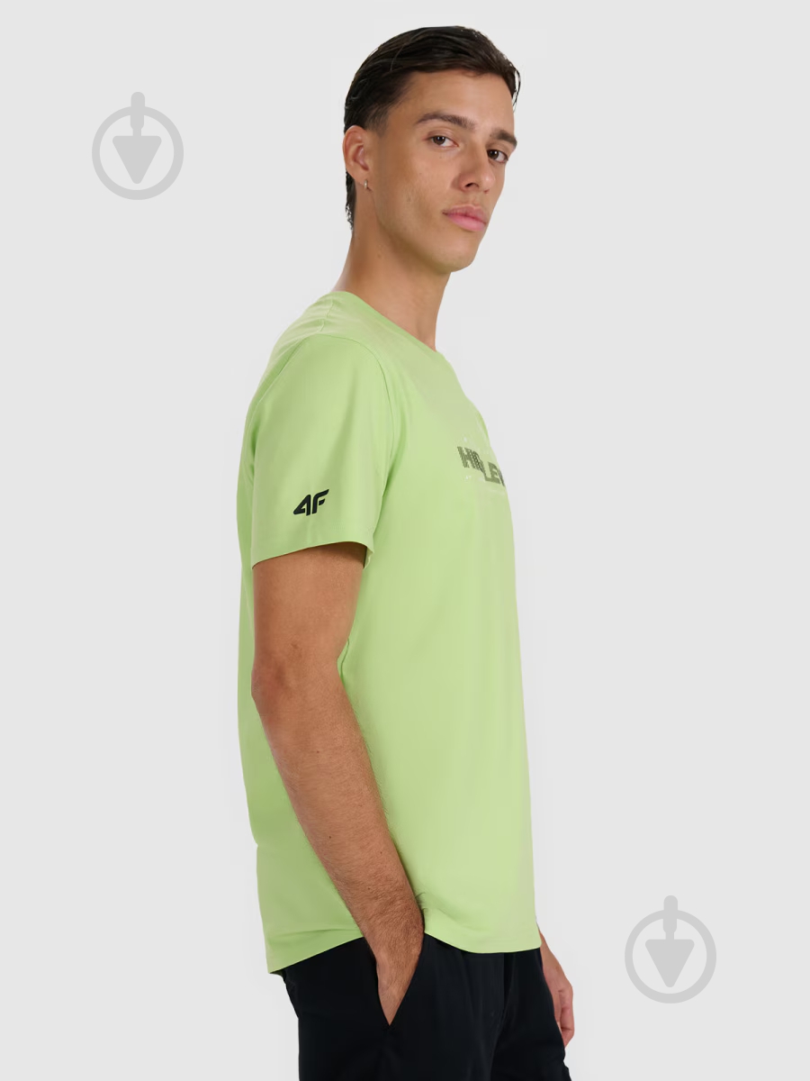 Футболка 4F TSHIRT M3128 4FWAW25TTSHM3128-42S р.L зелений - фото 3 Футболка 4F TSHIRT M3128 4FWAW25TTSHM3128-42S р.L зелений - фото 3